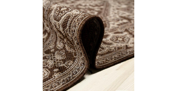 OUTDOORTEPPICH 200/290 cm Plutus Braun, Sandfarben  - Sandfarben/Braun, Design, Kunststoff (200/290cm) - Novel