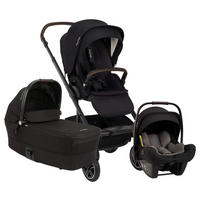 KINDERWAGENSET Mixx Next  - Schwarz, Basics, Kunststoff (60/110/82cm) - Nuna