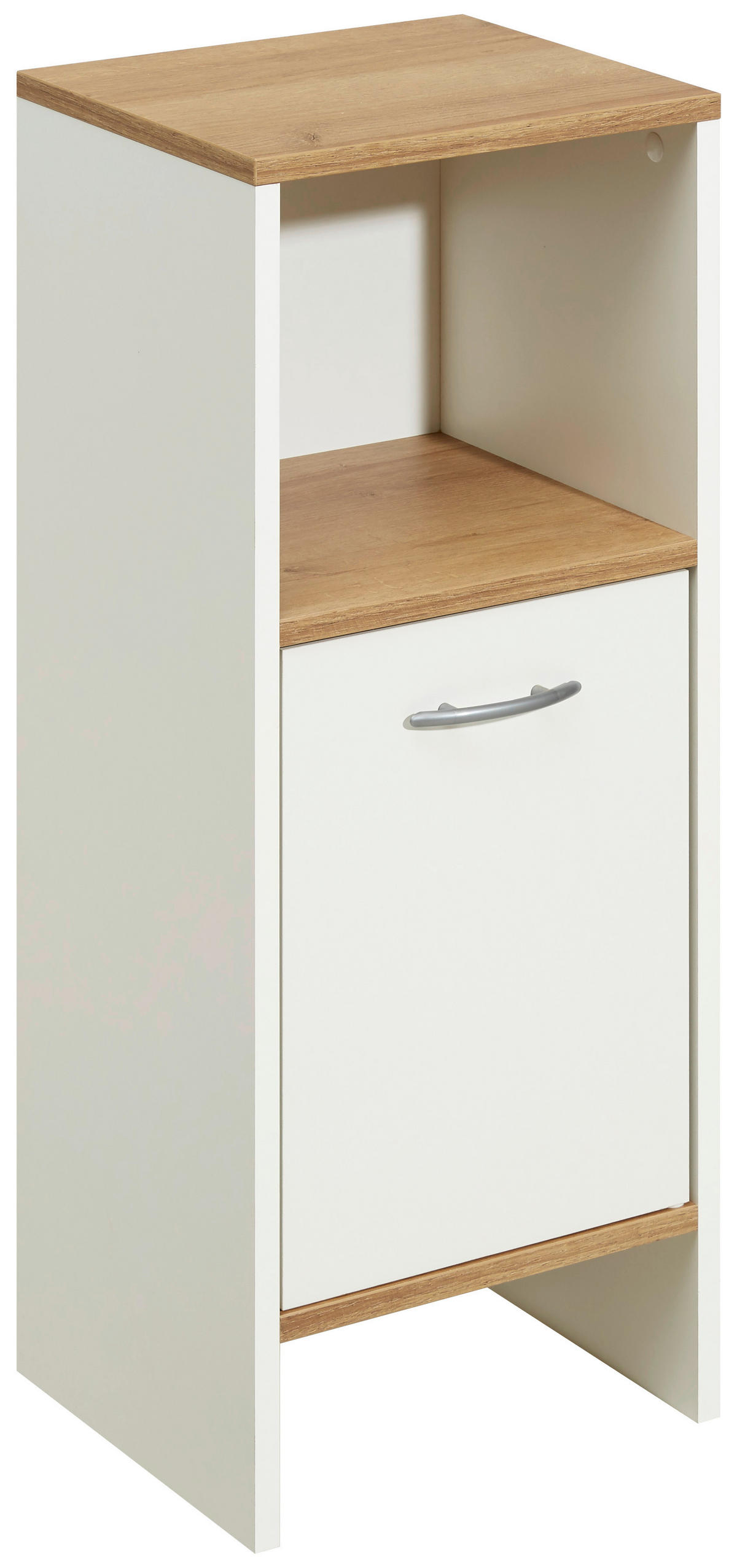 SPODNJA OMARICA 33/81,5/28 cm  - barve aluminija, Konvencionalno, umetna masa/leseni material (33/81,5/28cm) - Xora