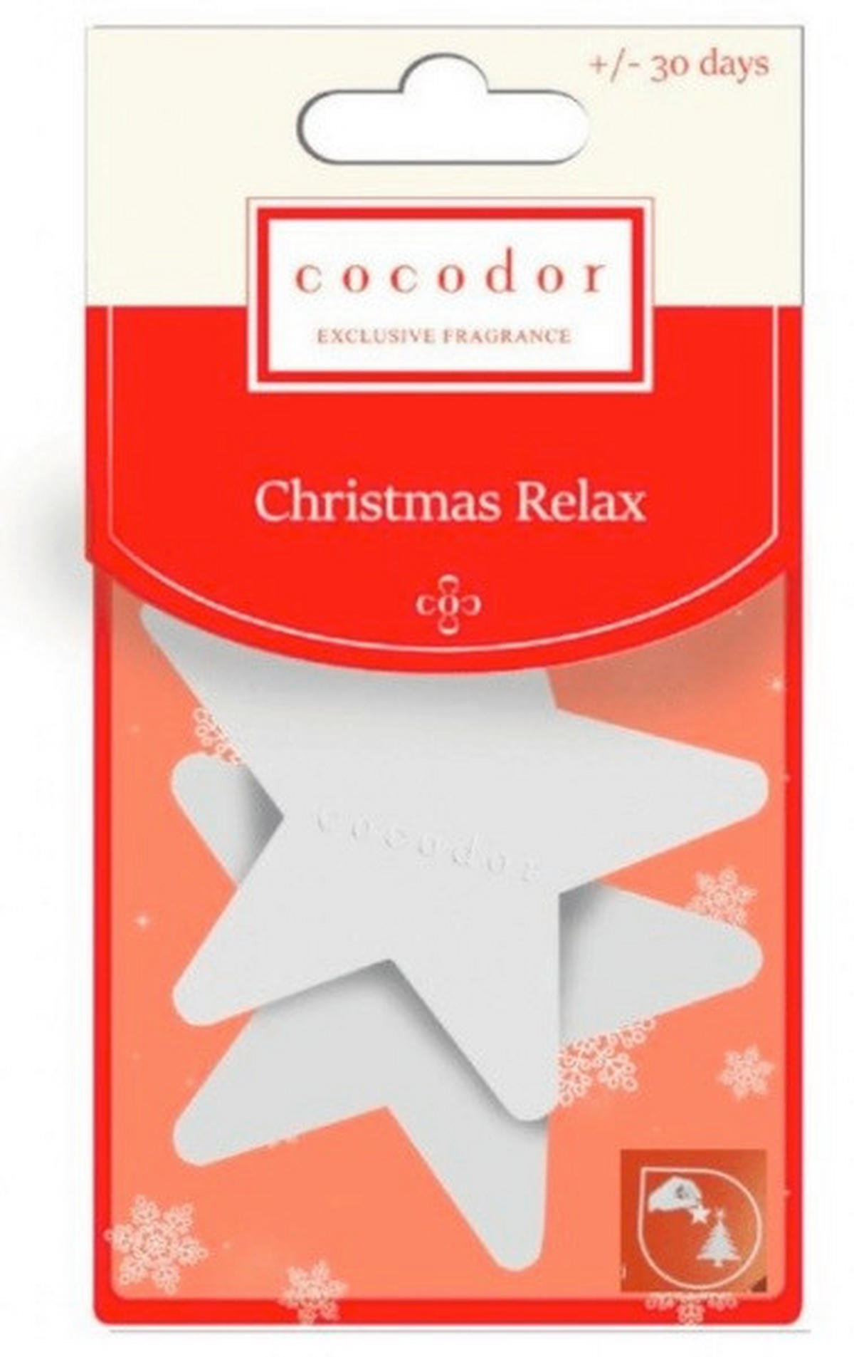 OSVEŽILEC ZRAKA ZA AVTO  - bela, Basics, umetna masa (10/15/2,5cm)