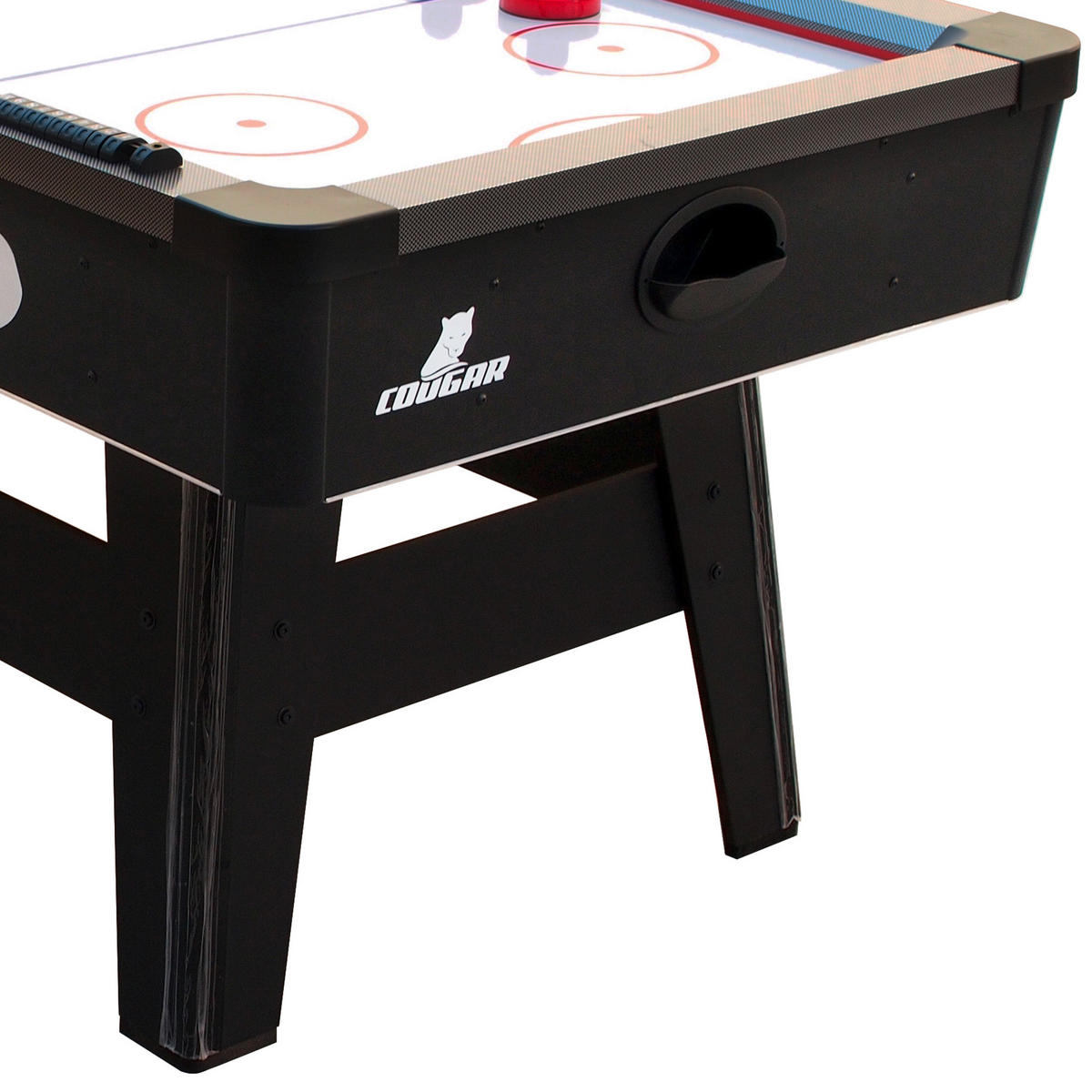 hockey sur glace de table - Weiss/Rot, Basics, Holz (97/81/183cm)