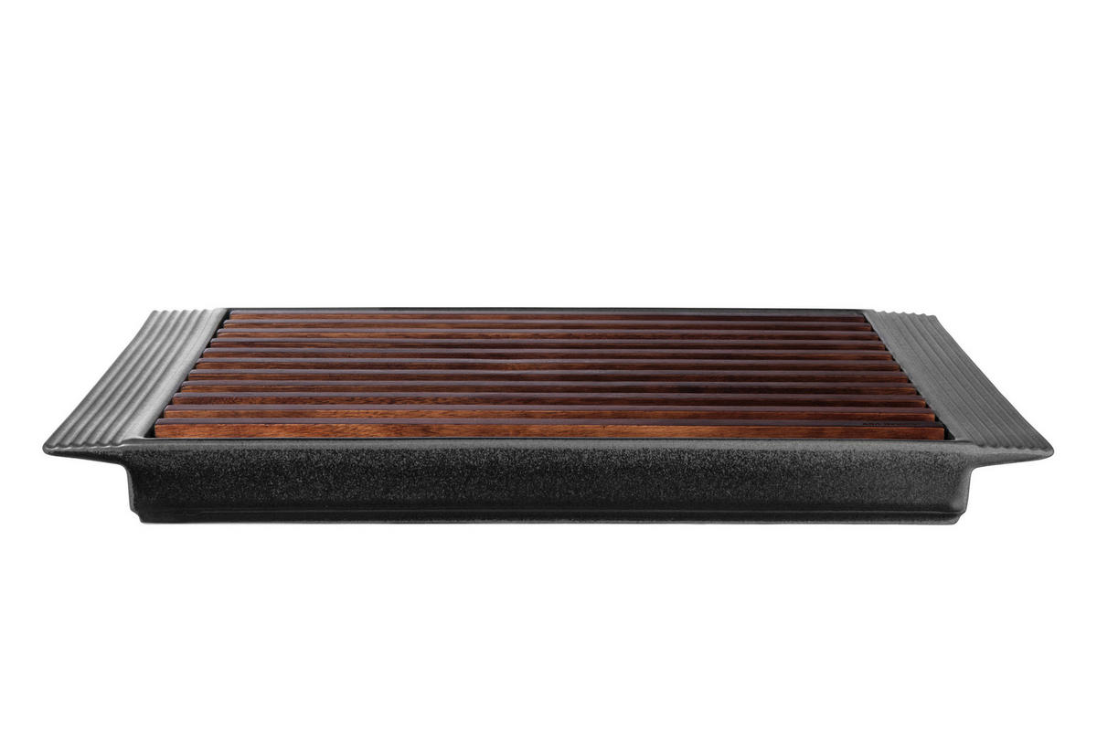 SCHNEIDEBRETT Keramik kitchen'art  - Schwarz, KONVENTIONELL, Keramik (42/3,3/30cm) - ASA