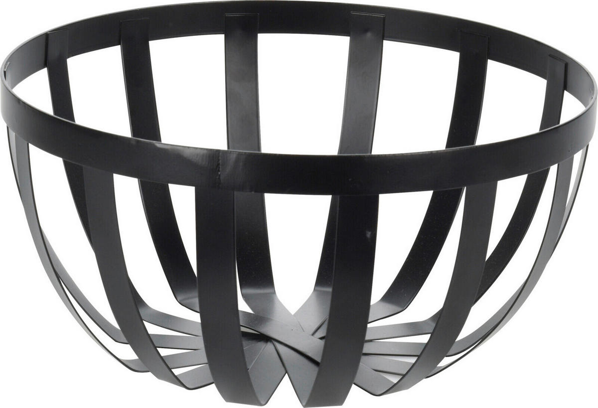 KOŠARICA ZA SADJE    25/12 cm    - črna, Basics, kovina (25/12cm)