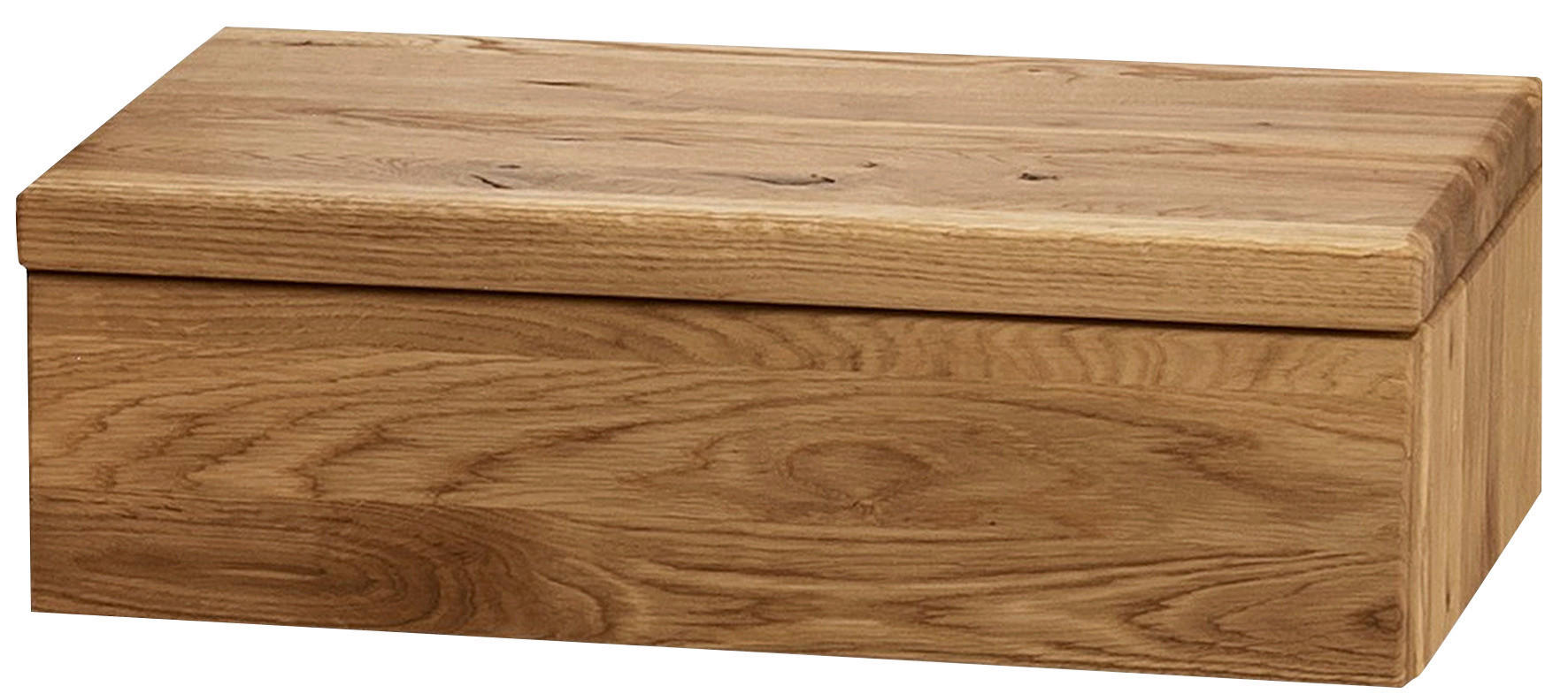 NACHTSCHRANK 45/16/33 cm Wildeiche massiv  - Wildeiche, Design, Holz (45/16/33cm) - Linea Natura