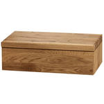 NACHTSCHRANK 45/16/33 cm Wildeiche massiv  - Wildeiche, Design, Holz (45/16/33cm) - Linea Natura