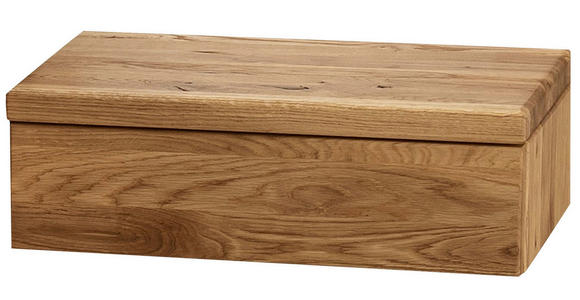 NACHTSCHRANK 45/16/33 cm Wildeiche massiv  - Wildeiche, Design, Holz (45/16/33cm) - Linea Natura