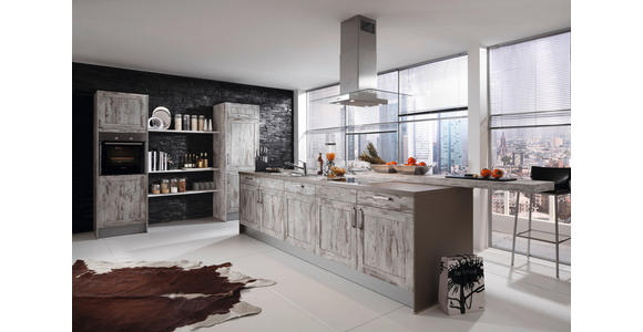 EINBAUKÜCHE   - Basics, Holzwerkstoff - Novel