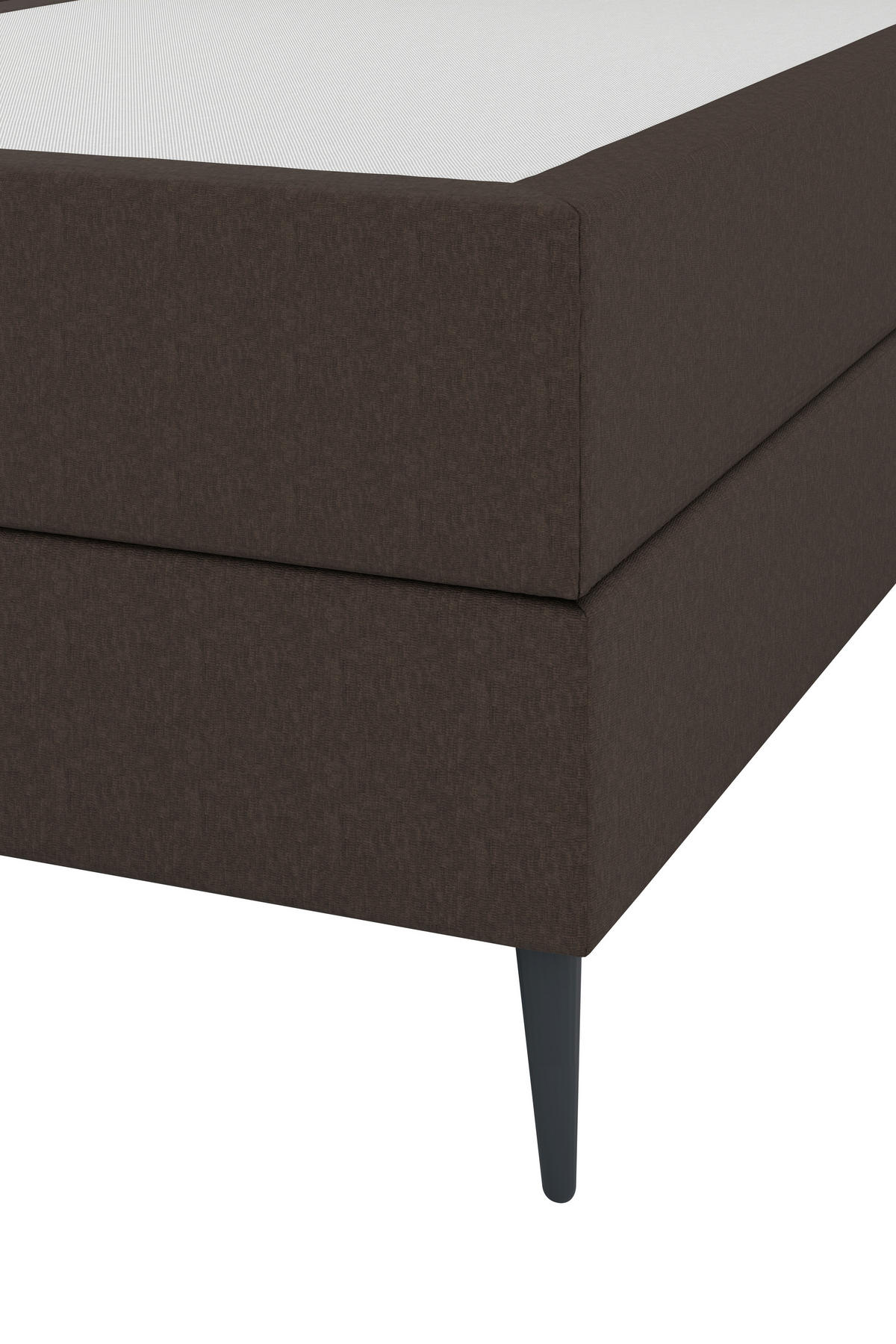 BOXSPRINGBETT 180/200 cm  in Braun  - Anthrazit/Schwarz, KONVENTIONELL, Holzwerkstoff/Kunststoff (180/200cm) - Musterring