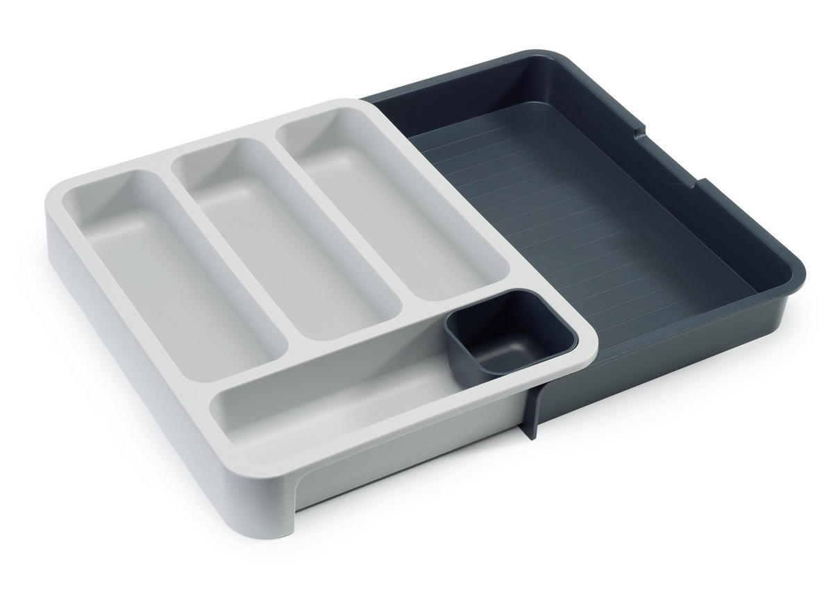 ULOŽAK ZA PRIBOR ZA JELO - višebojna, Konvencionalno, plastika (37/5,3/27,8cm) - Joseph Joseph