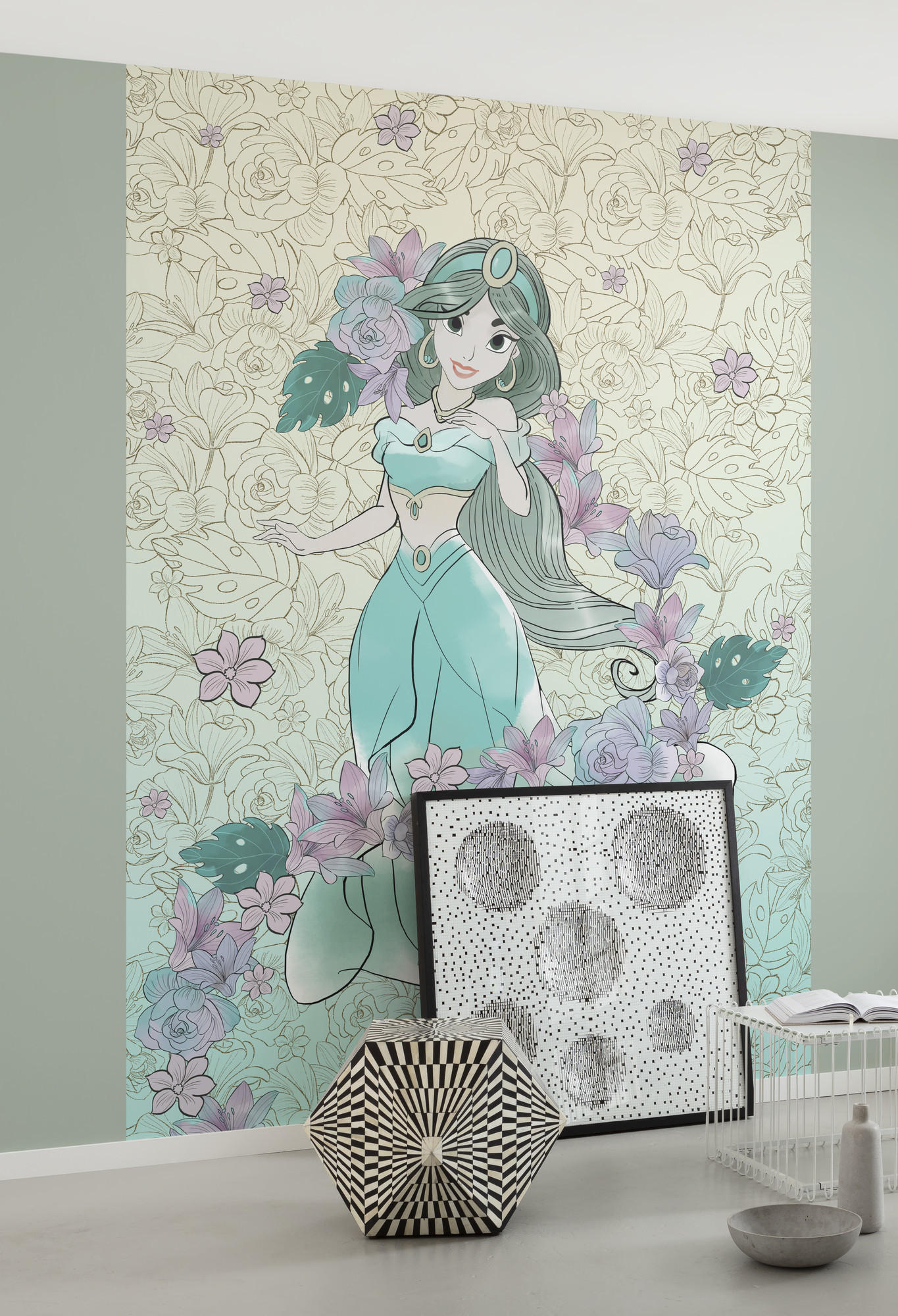 FOTOTAPETE  - Blau/Lila, Trend, Textil (200/280cm) - Xora