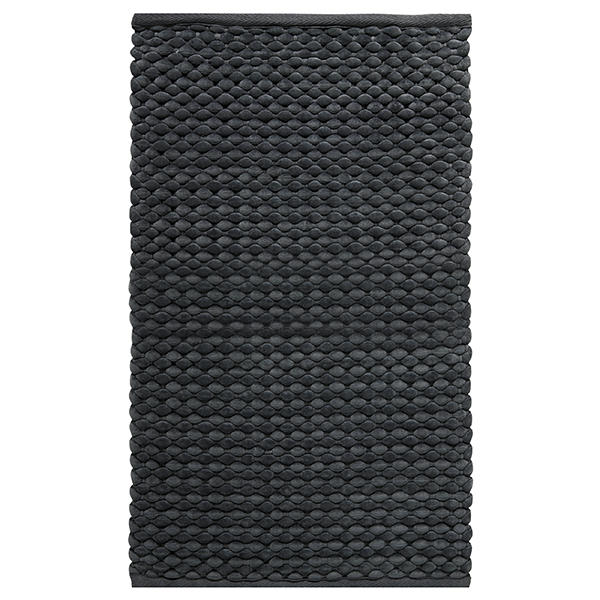 BADTEPPICH Anthrazit 60/100 cm  - Anthrazit, Basics, Textil (60/100cm) - Aquanova