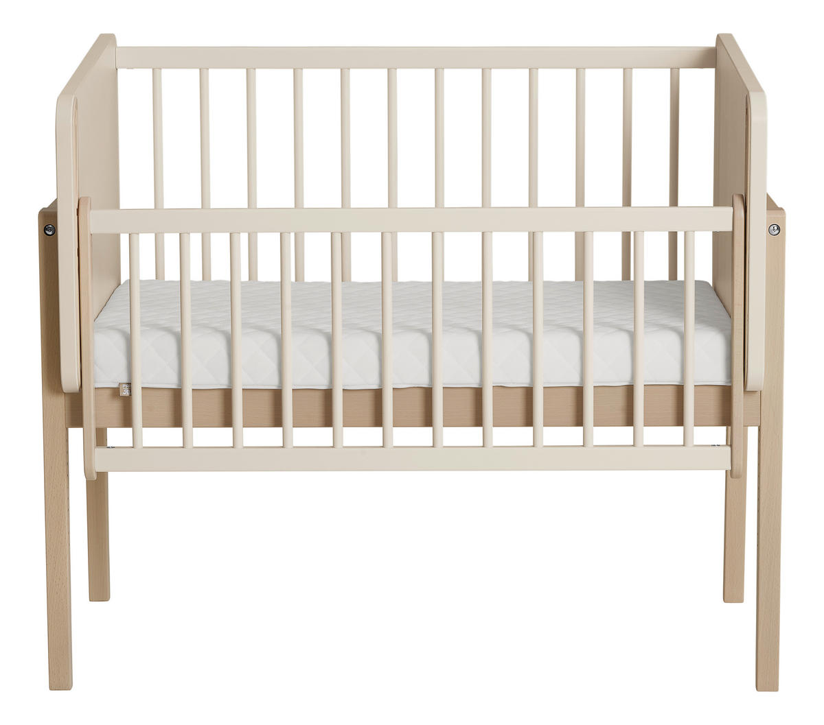 BEISTELLBETT Little Cloud 99,40/109,70/56,90 cm  - Beige, Basics, Holzwerkstoff (99,40/109,70/56,90cm) - Paidi