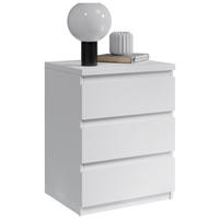 NOĆNI STOČIĆ bela  - bela, Osnovno (45/61,4/38cm) - Carryhome