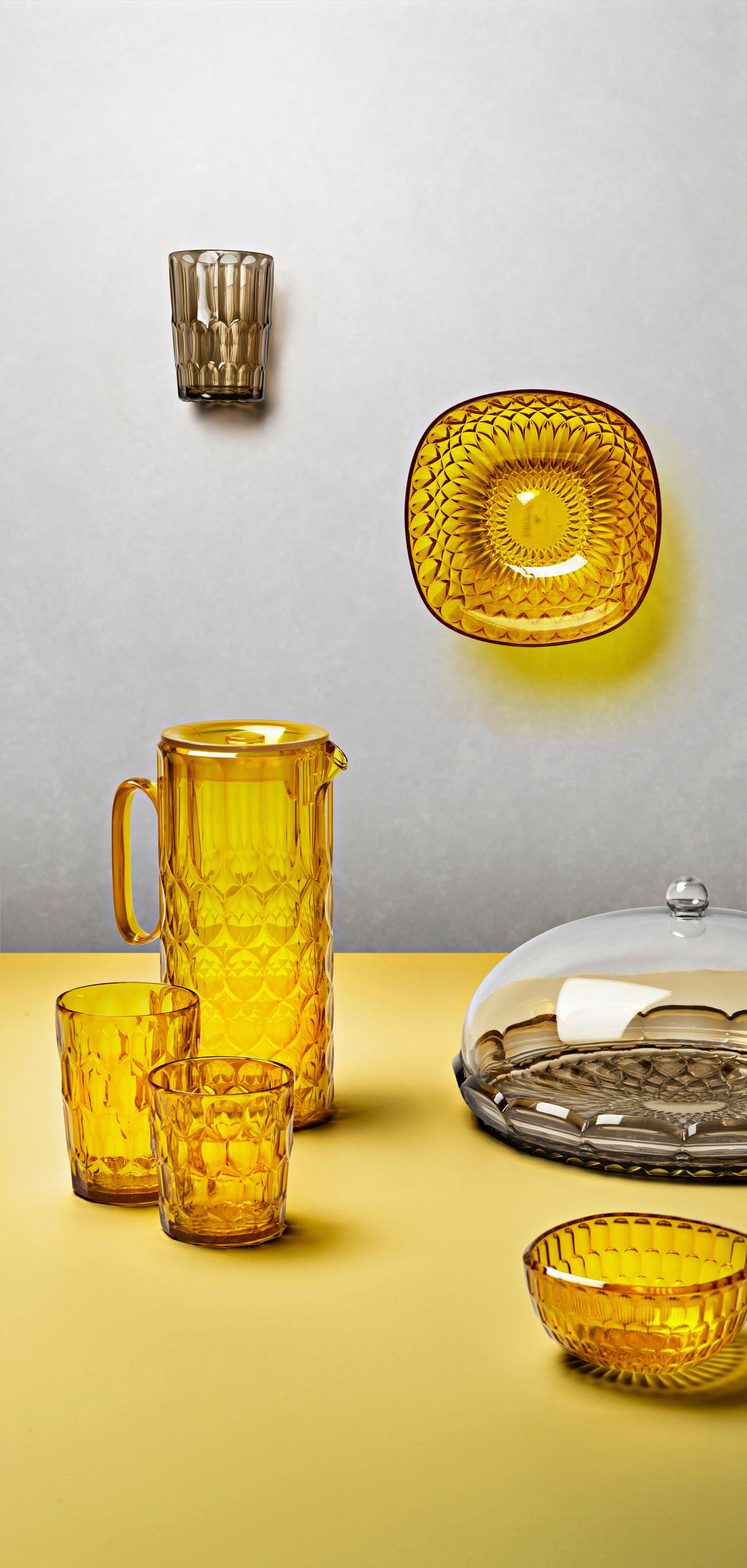 SET ČAŠA    Vanity  - višebojno, Basics, plastika (480ml) - GUZZINI