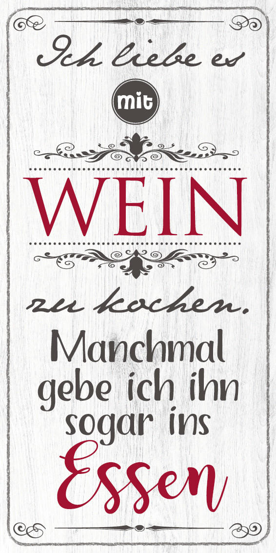 DEKOPANEEL Text  - Multicolor, KONVENTIONELL (20/40/0,3cm) - Euroart