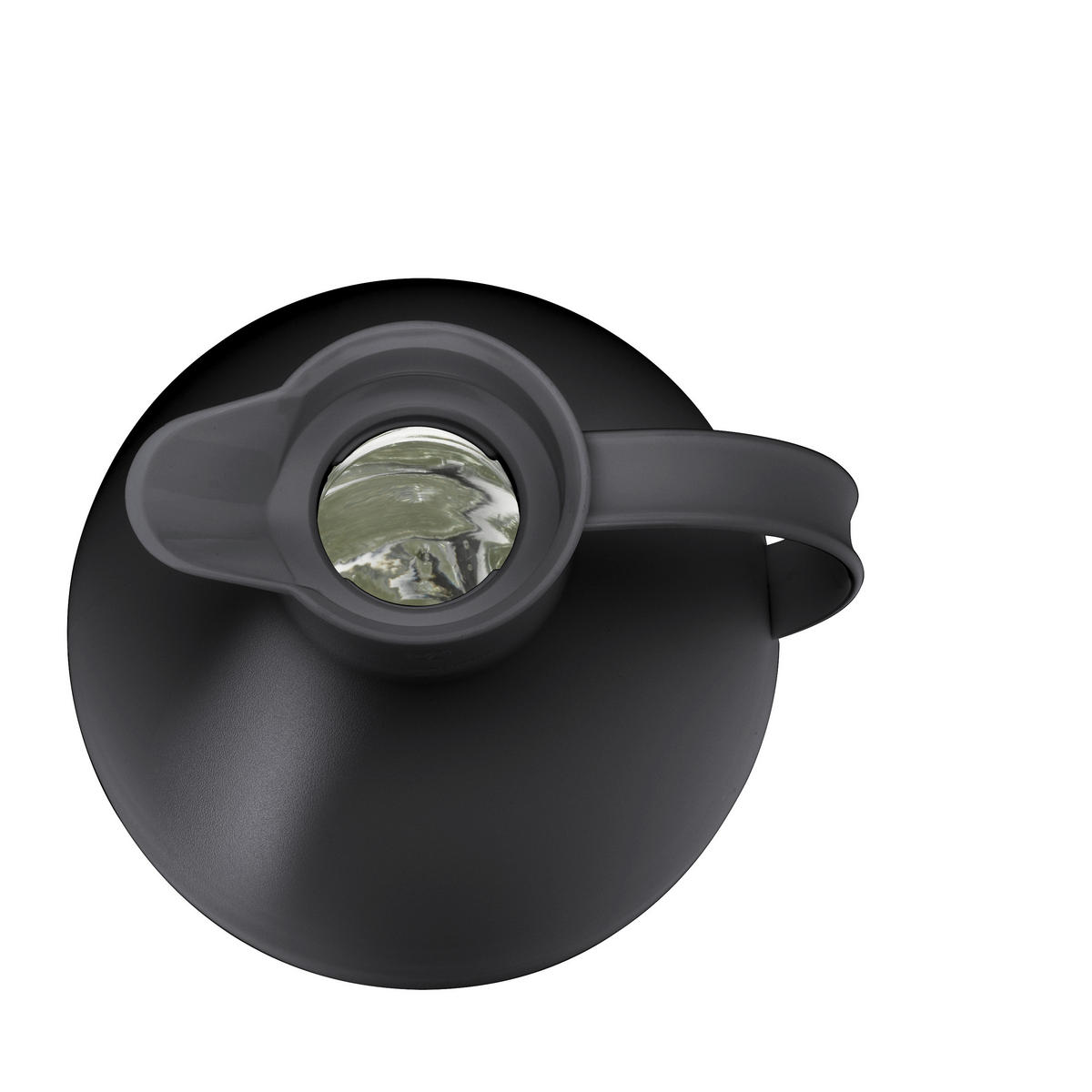 ISOLIERKANNE KUGEL 0,94 L  - Schwarz, KONVENTIONELL, Kunststoff (0,94l) - Alfi