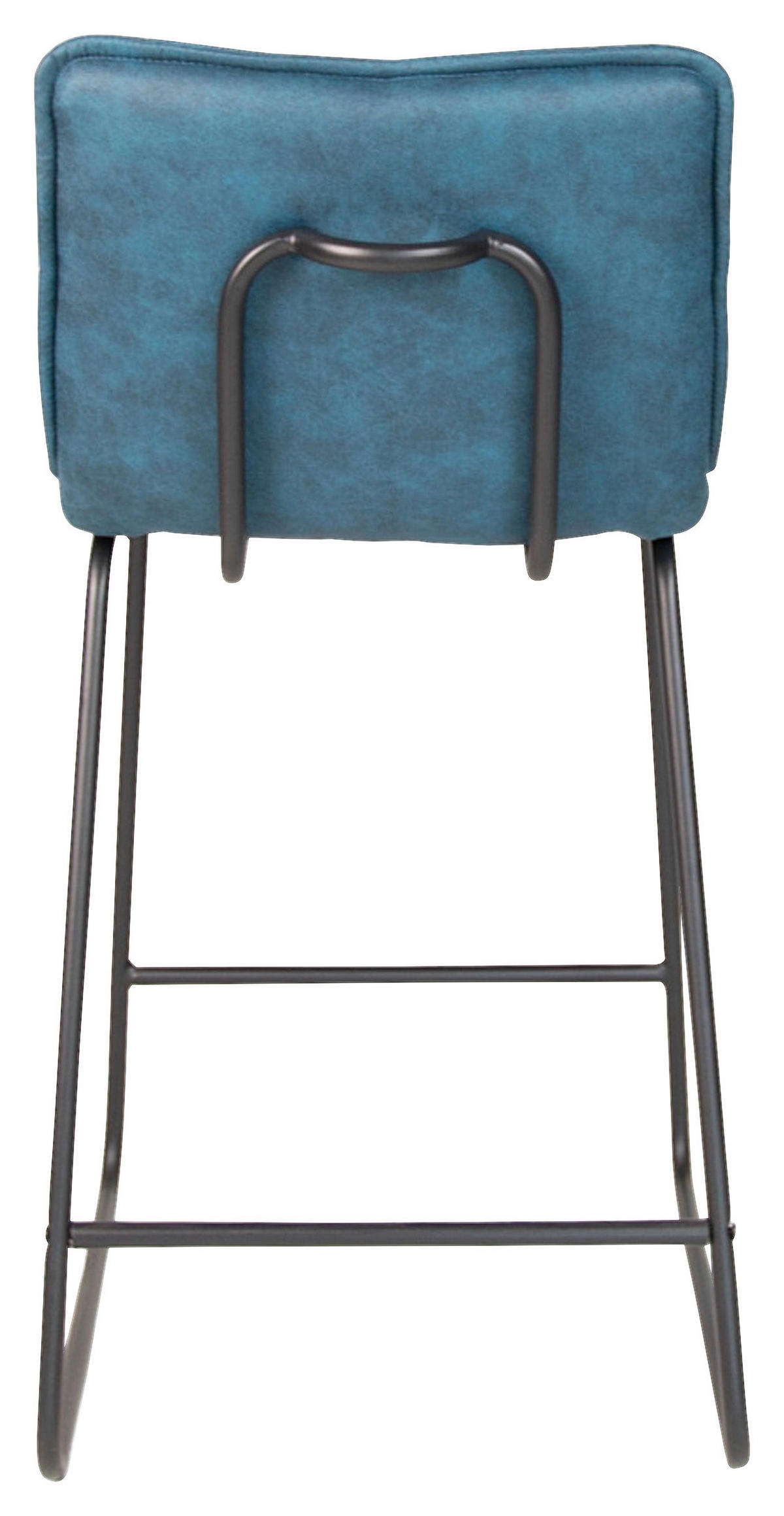 SADA BAROVÝCH STOLIČIEK 2 kus - čierna/tyrkysová, Konventionell, kov/textil (44/87/50cm) - MID.YOU
