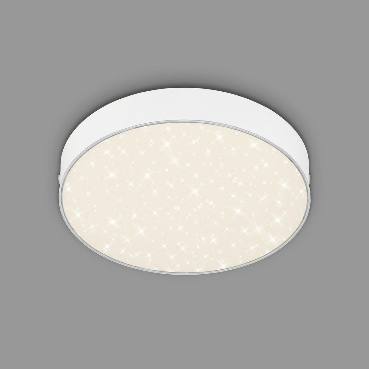 STROPNÉ LED SVIETIDLO, 21,2/3,6 cm  - biela, Design, plast (21,2/3,6cm)
