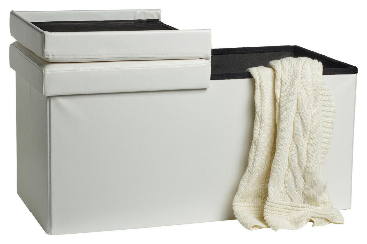 TRUHENBANK in 76/38/37,5 cm  - Design (76/38/37,5cm) - Echtwerk