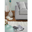 ECKSOFA  in Cord Hellgrau  234/170 cm  - Hellgrau/Schwarz, KONVENTIONELL, Kunststoff/Textil (234/170cm) - Carryhome