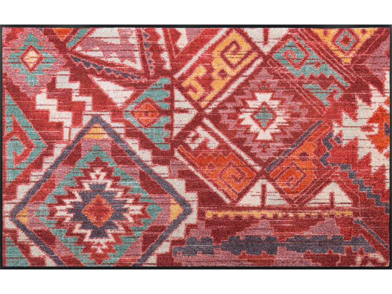 COVORAȘ DE INTRARE 75/120 cm  - roșu, Konventionell, plastic/textil (75/120cm) - wash+dry