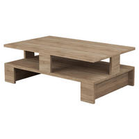 COUCHTISCH in Holzwerkstoff 80/50/28 cm   - Eichefarben, Design, Holzwerkstoff (80/50/28cm) - Livetastic