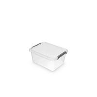 KUTIJA S POKLOPCEM  19,5/15/8,5 cm       - prozirno, Basics, plastika (19,5/15/8,5cm)
