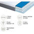 TASCHENFEDERKERNMATRATZE MONA 3000 160/200 cm 19 cm - Anthrazit/Weiß, Basics, Textil (160/200cm) - Dieter Knoll