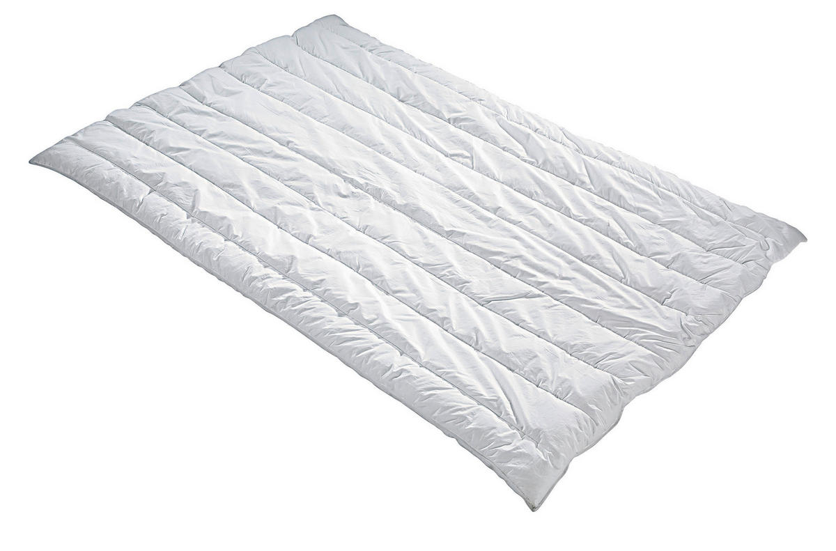 SOMMERDECKE  Vegan Dream  135/200 cm   - Weiß, KONVENTIONELL, Textil (135/200cm) - Centa-Star