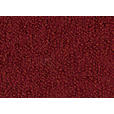 ECKSOFA in Flachgewebe, Struktur Rot  - Anthrazit/Rot, Design, Textil/Metall (254/230cm) - Ambiente