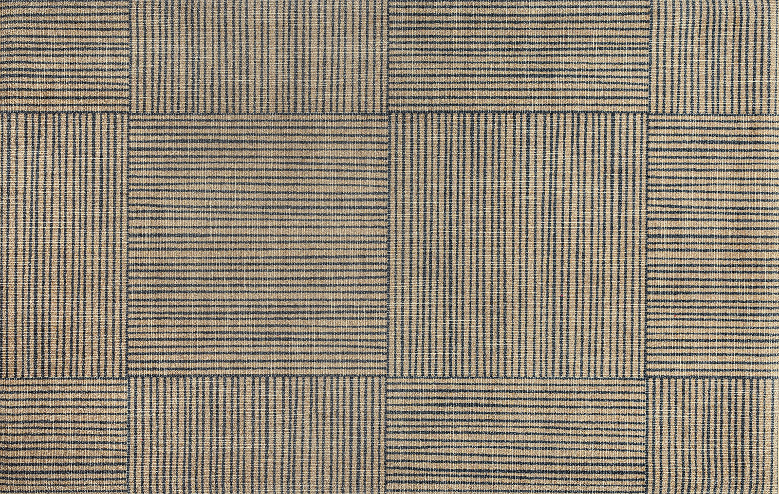 FLACHWEBETEPPICH  Wohnzimmer 110/175 cm Canvas Braun rechteckig  - Braun, KONVENTIONELL, Kunststoff/Textil (110/175cm) - wash+dry