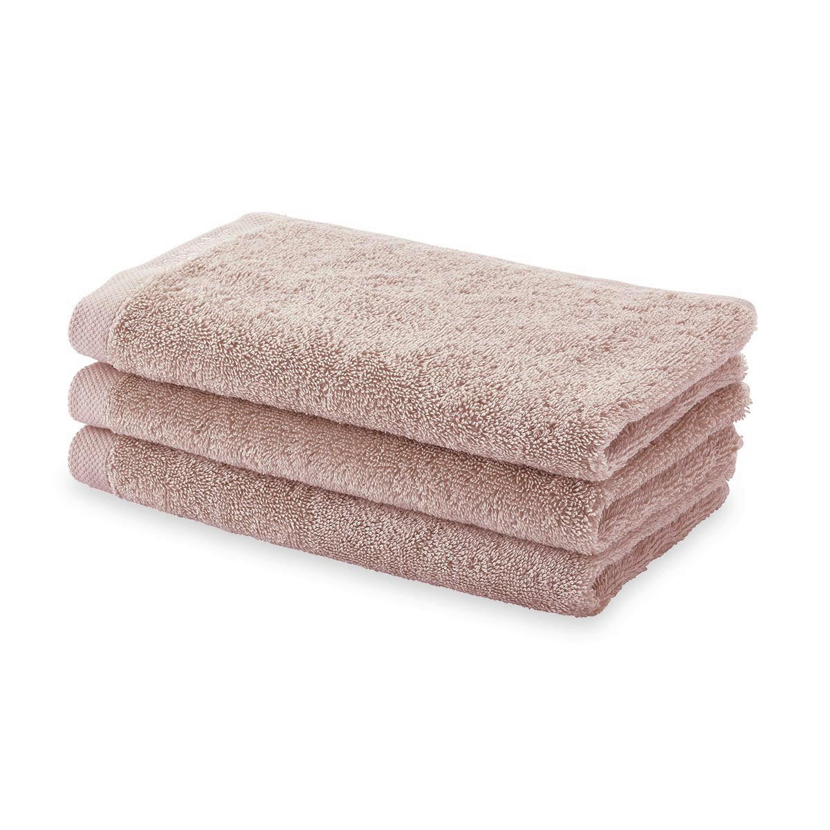 GÄSTETUCH London Altrosa 3-teilig 30/50 cm  - Altrosa, Basics, Textil (30/50cm) - Aquanova