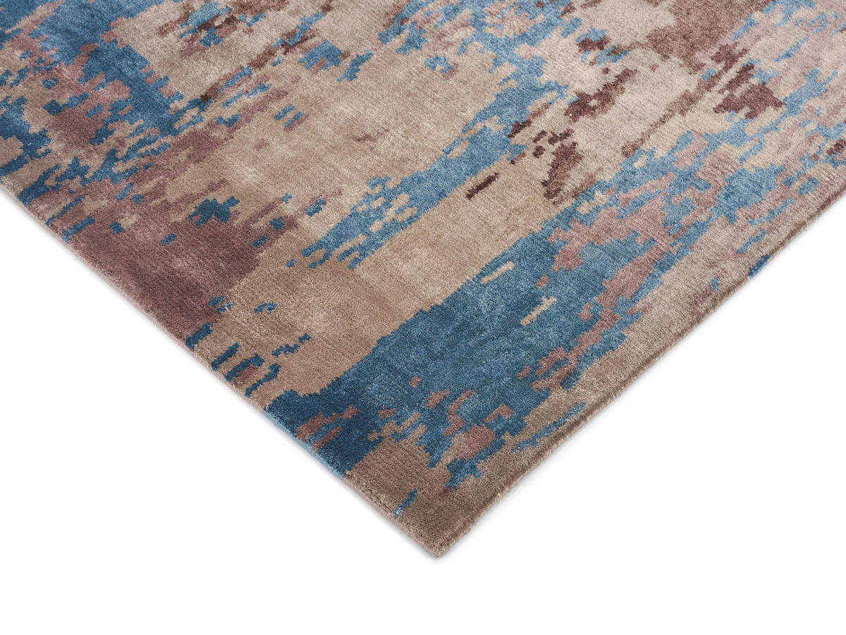 ORIENTTEPPICH 70/140 cm Angeles Palung Blau, Braun, Beige  - Blau/Beige, Design, Textil (70/140cm) - Musterring