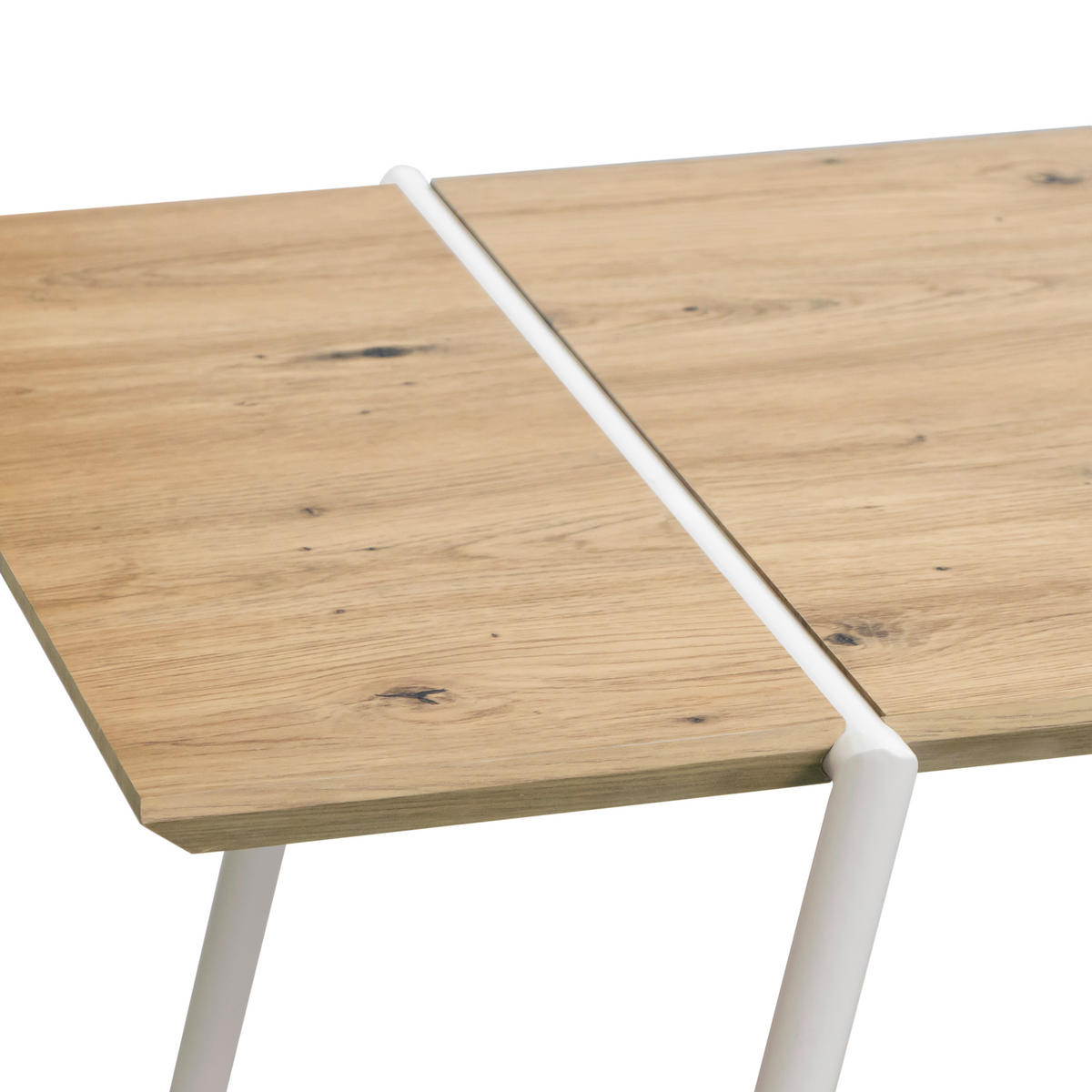 SCHREIBTISCH 140/60/75 cm  in Kaschmir, Eiche Artisan  - Kaschmir/Eiche Artisan, Design, Holzwerkstoff/Metall (140/60/75cm) - Carryhome