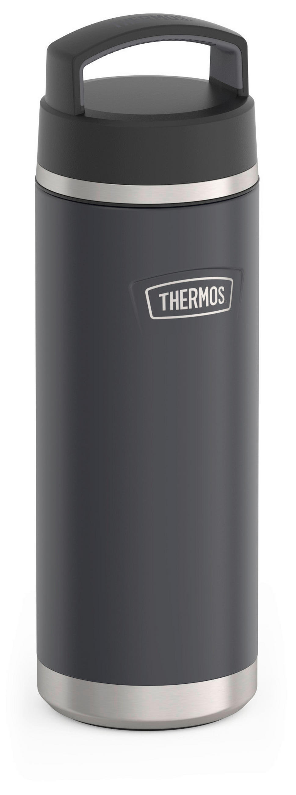 ISOLIERFLASCHE ICON 0,71 L  - Dunkelgrau, Basics, Metall (0,71l) - Thermos