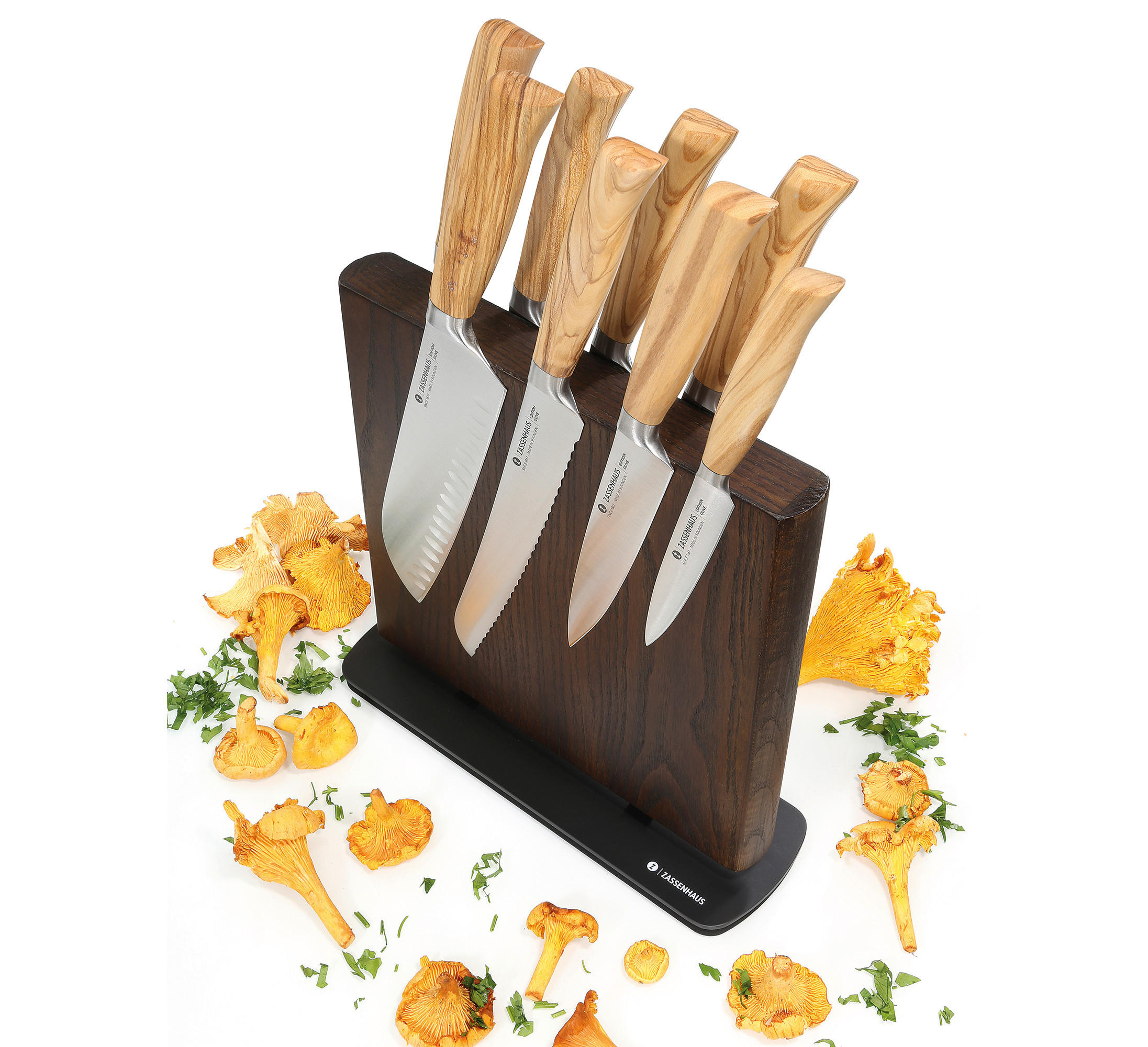 MESSERBLOCK  - Eschefarben, Basics, Holz (28/9/26,5cm) - Zassenhaus