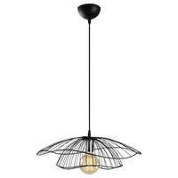 HÄNGELEUCHTE 50/111 cm   - Schwarz, Design, Metall (50/111cm) - P & B