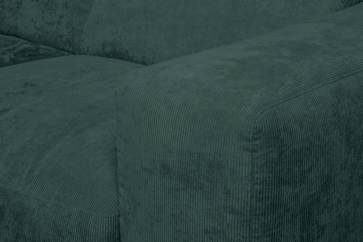 HÖRNSOFFA i manchester grön  - grön/svart, Design, textil/plast (170/343cm) - MID.YOU