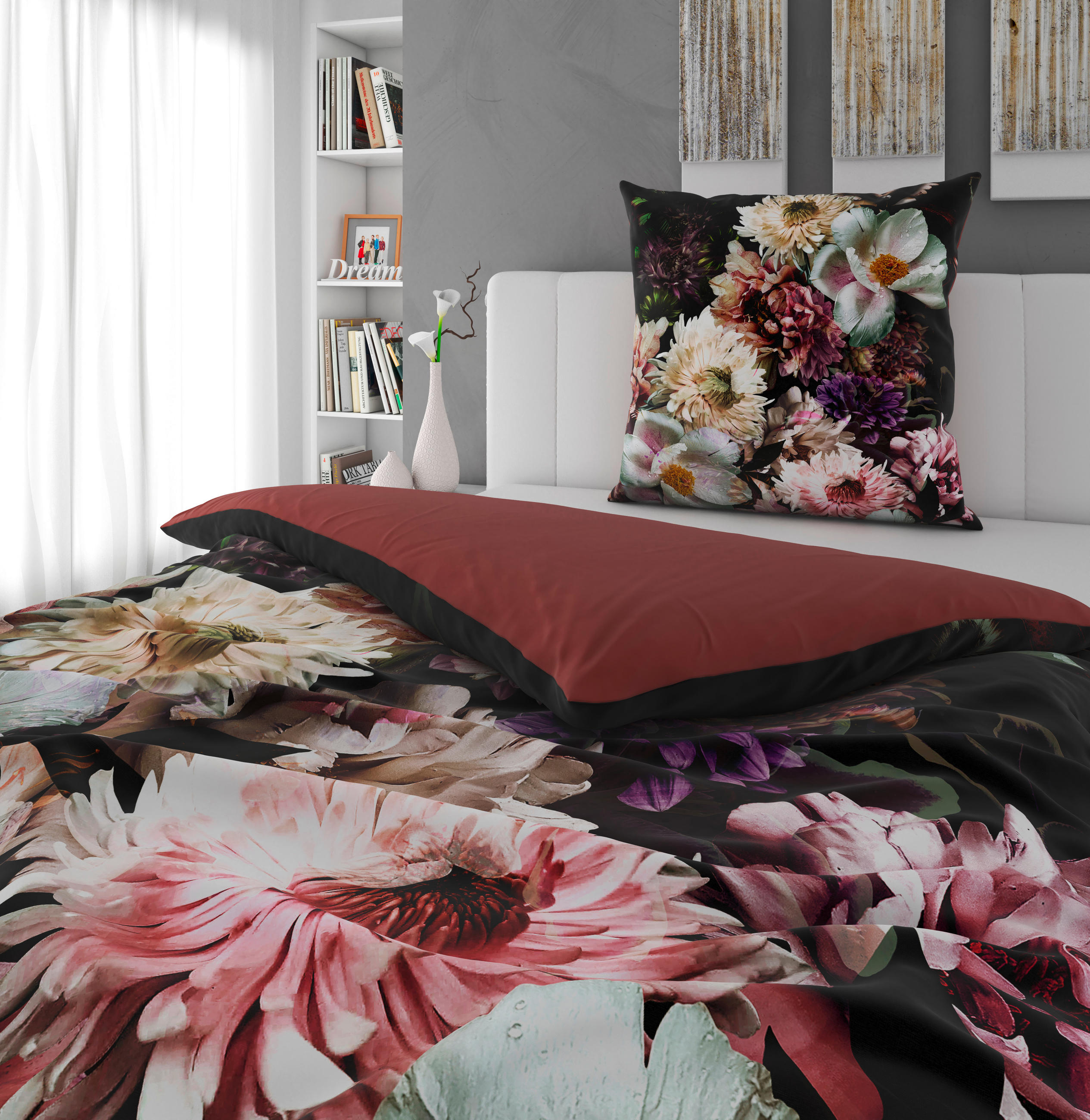 WENDEBETTWÄSCHE Jersey 135/200 cm  - Textil (135/200cm) - Novel