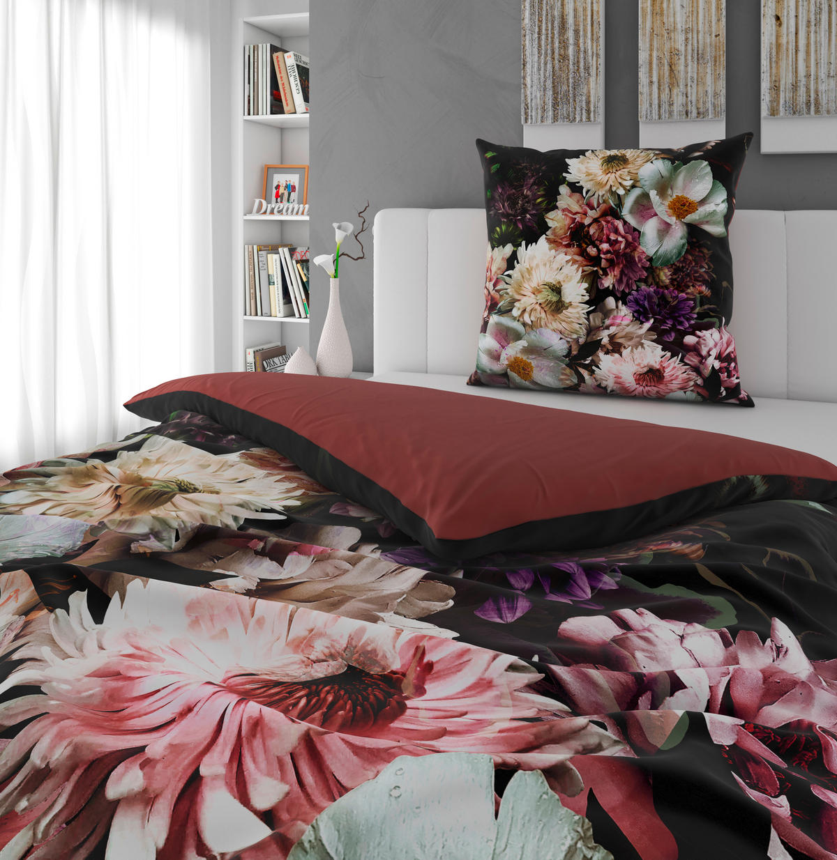 WENDEBETTWÄSCHE Jersey 135/200 cm  - Textil (135/200cm) - Novel