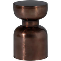 BEISTELLTISCH 30/30/47 cm Frits Bronzefarben rund  - Bronzefarben, Design, Metall (30/30/47cm) - Livetastic