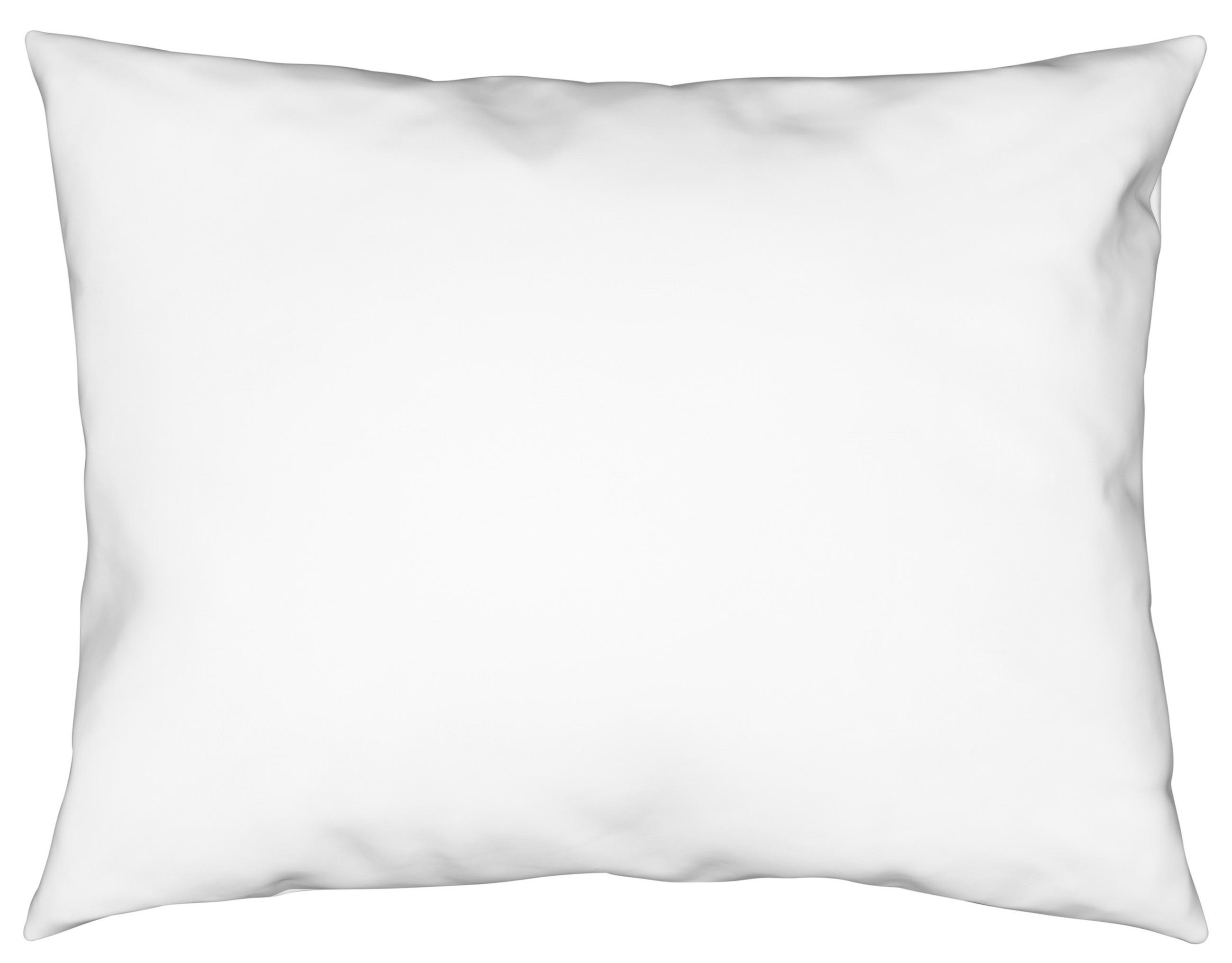 Kissenhülle Vicky 70x90 Cm Jersey Weiß + Reißverschluss