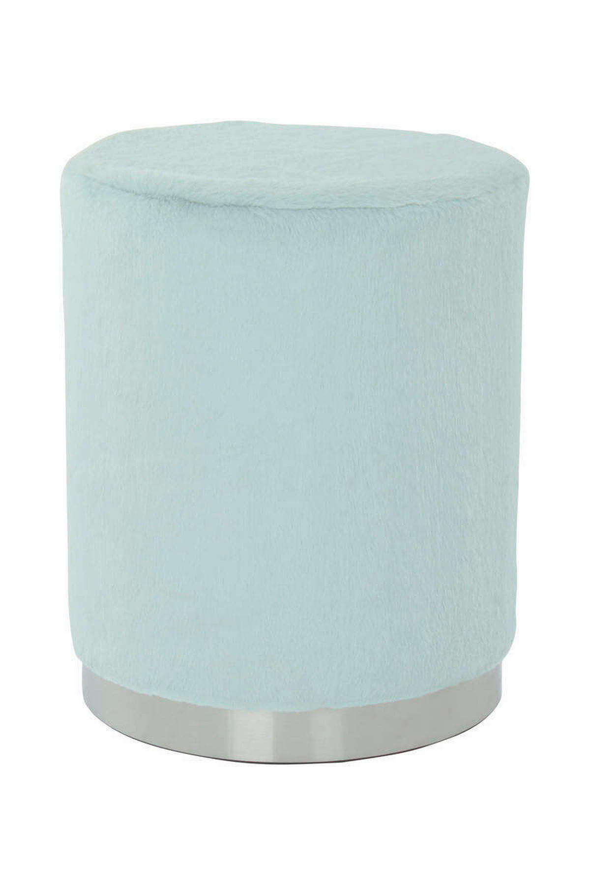 HOCKER Hellblau  - Hellblau, MODERN, Kunststoff (36/44/36cm) - Kayoom