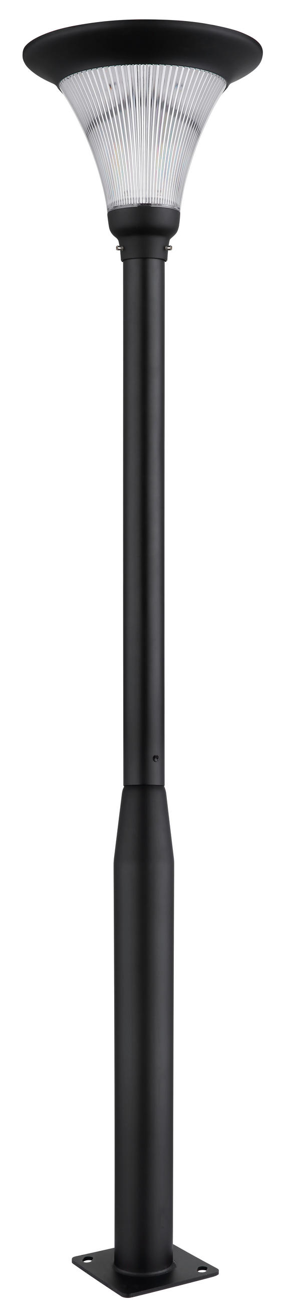 SOLARLEUCHTE  - Klar/Schwarz, Design, Glas/Kunststoff (42,5/336cm) - Globo