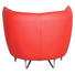 SESSEL in Textil Rot - Chromfarben/Rot, Design, Textil (83/66/69cm) - Carryhome SESSEL in Textil Rot - Chromfarben/Rot, Design, Textil (83/66/69cm) - Carryhome