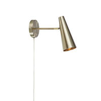 WANDLEUCHTE - Goldfarben, Basics, Metall (28/12/22cm) - Markslöjd