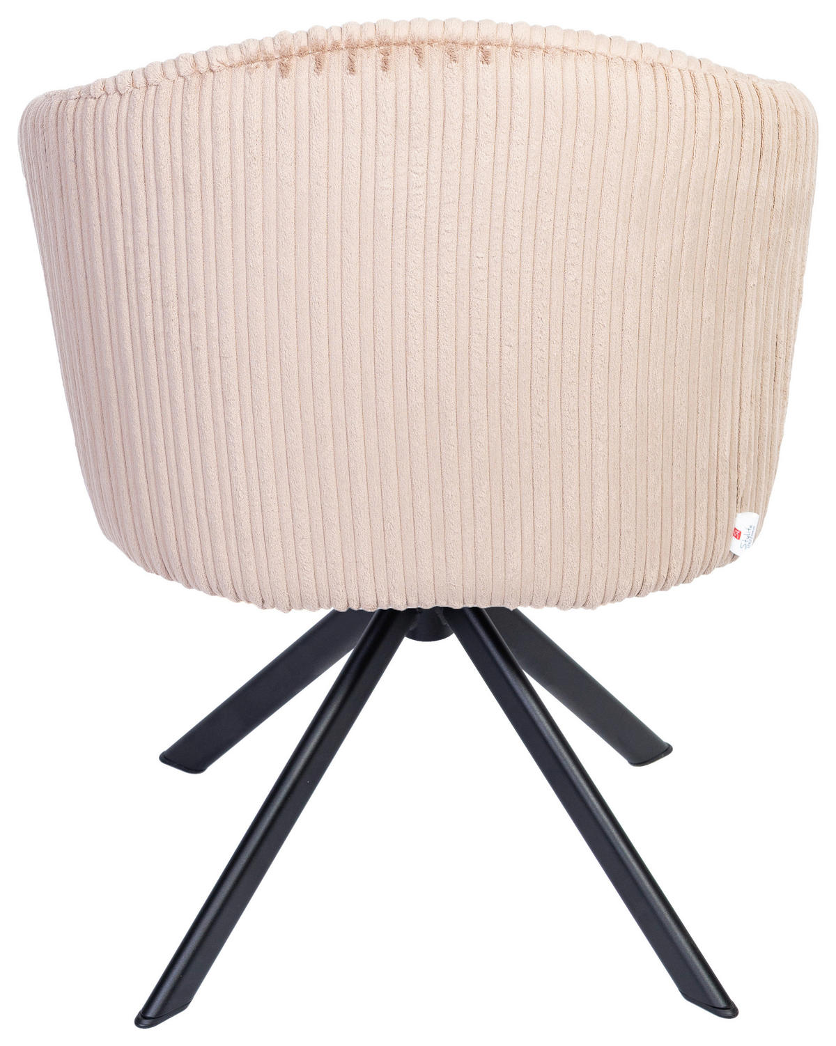 ARMLEHNSTUHL  in Schmiedeeisen Feincord  - KONVENTIONELL, Textil/Metall (61/82/59cm) - Stylife