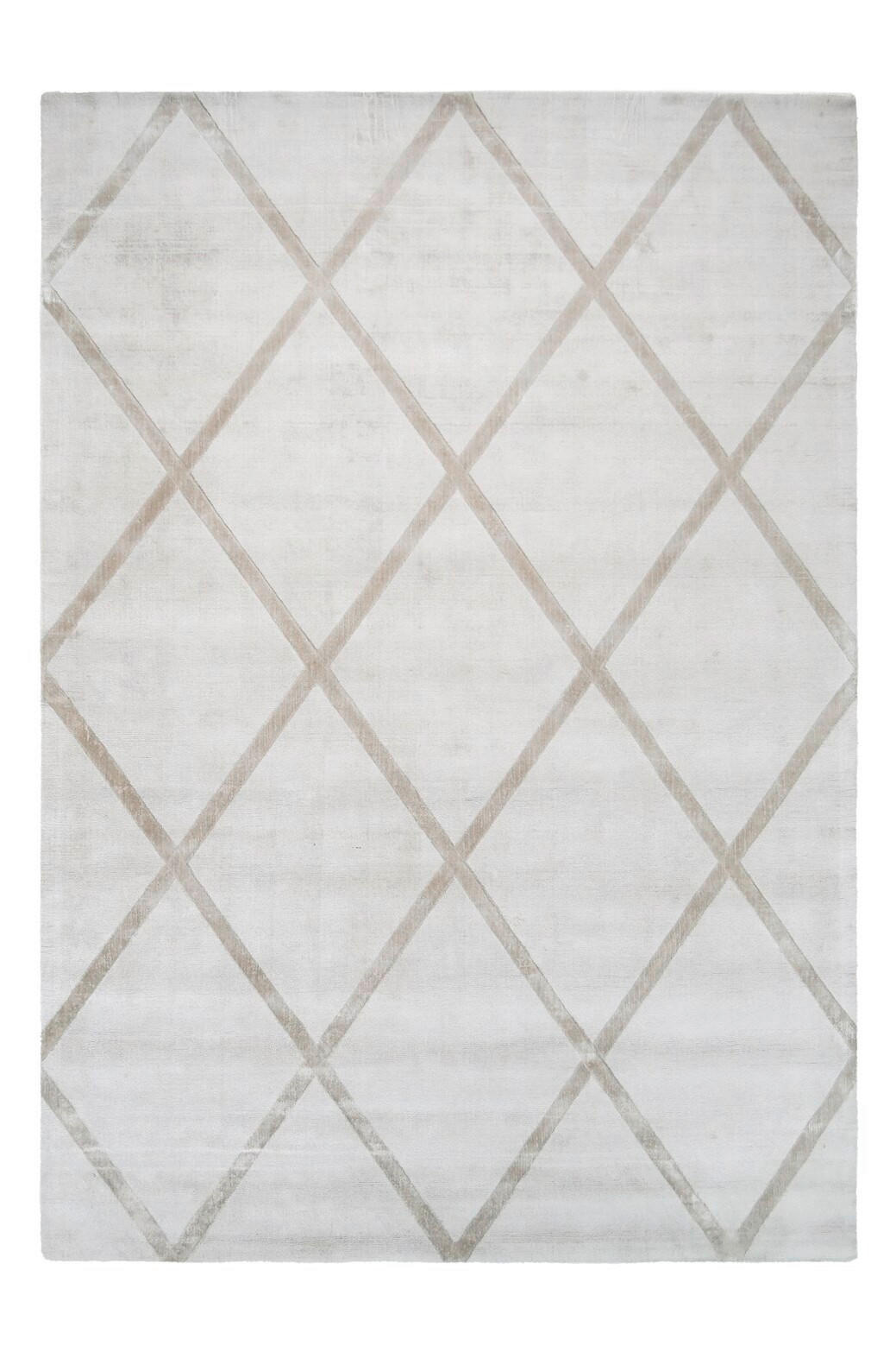 WEBTEPPICH 200/290 cm Luxury 210 Elfenbein / Taupe  - Taupe/Creme, Basics, Textil (200/290cm) - Novel