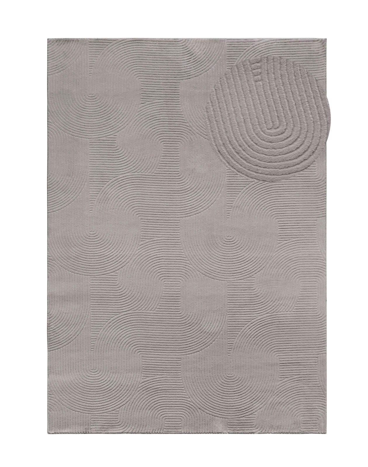 WEBTEPPICH 60/120 cm Homestyle Grau  - Grau, Design, Textil (60/120cm) - Novel