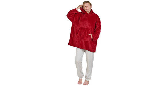 ÄRMELDECKE 75/75 cm  - Kirschrot, Trend, Textil (75/75cm) - Esposa